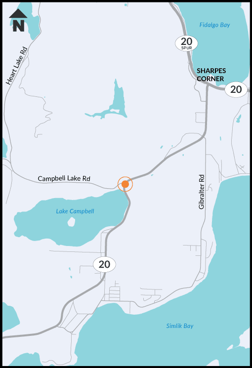 Campbell Lake Road project